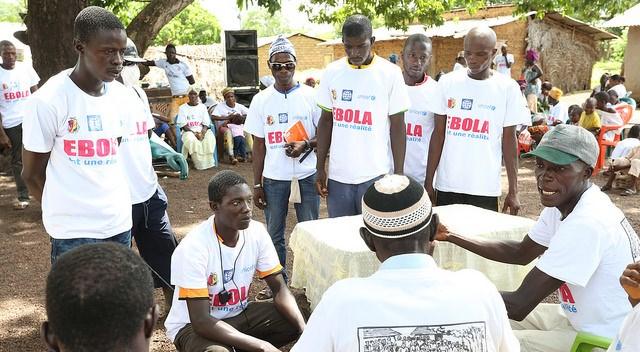 Ebola awareness campaign in Guinea
