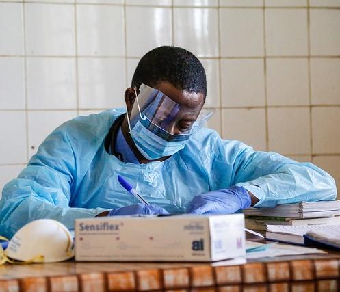 Ebola medic in Sierra Leone