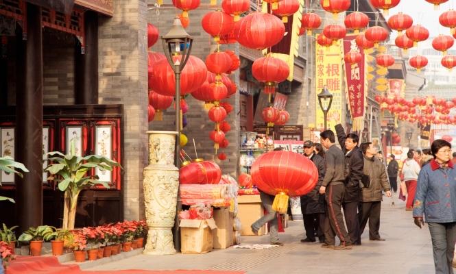 Chinese street scene