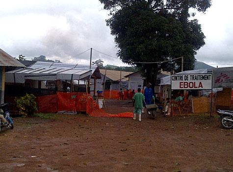 MSF Ebola center