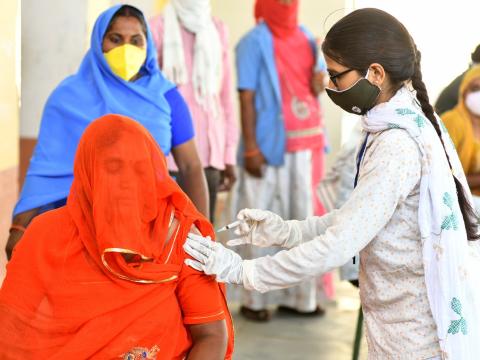 COVID vaccination in India