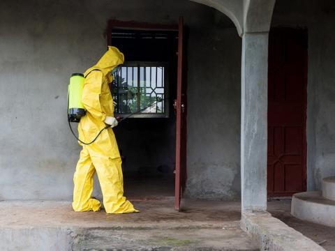 Ebola decontamination