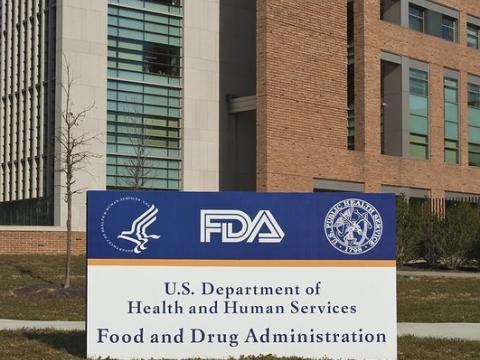 FDA headquarters and sign
