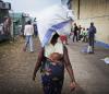 Woman and baby in DR Congo