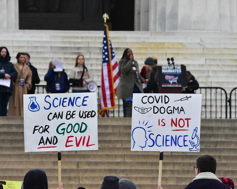 Anti-vaccine protest