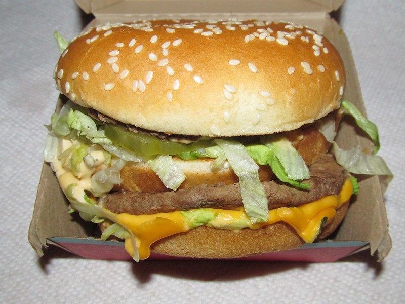 Big Mac hamburger