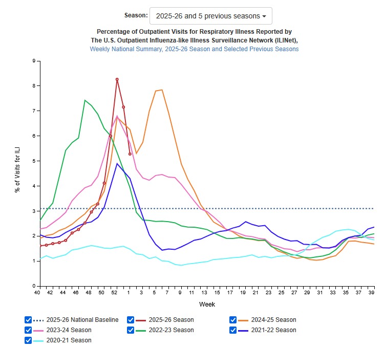 flu epi curve