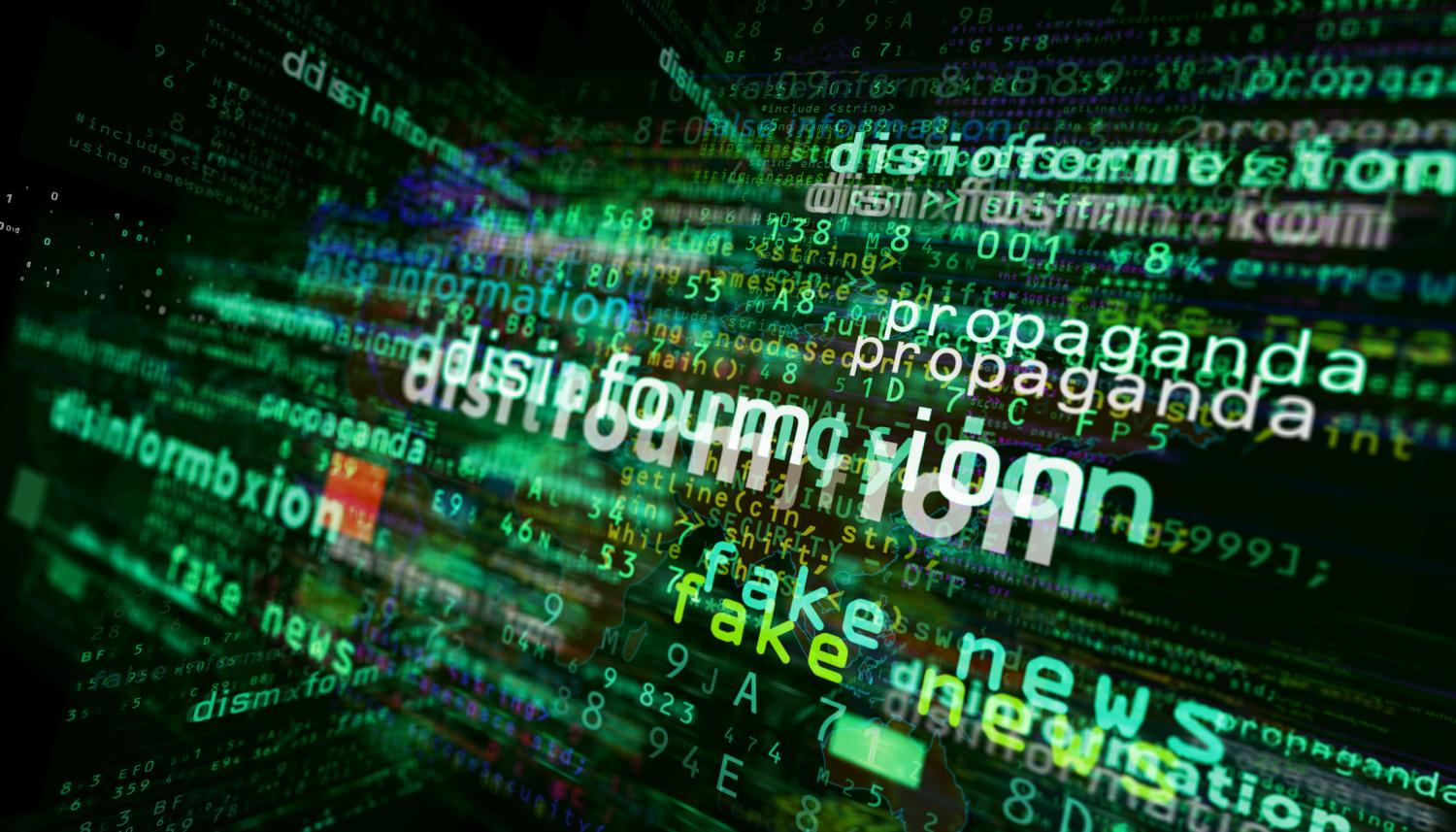 Disinformation illustration
