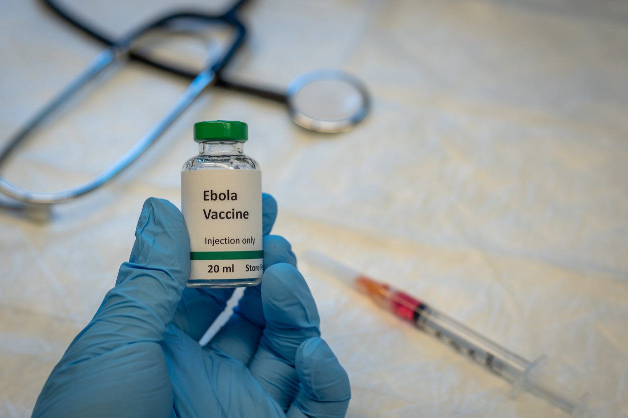 Ebola vaccine vial