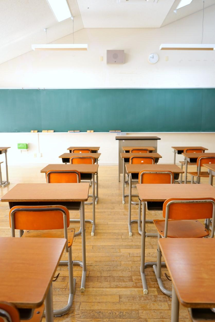 Empty classroom