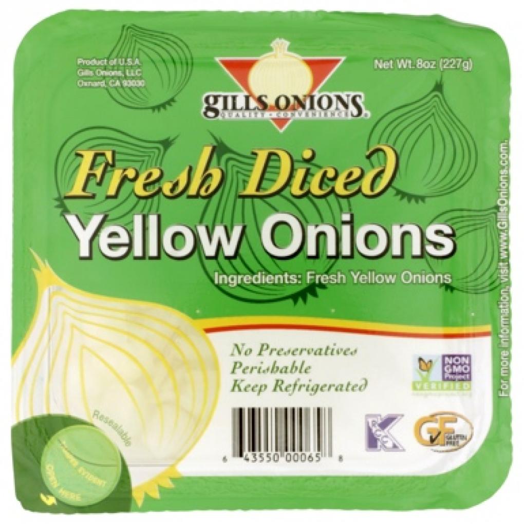 Gills onion label