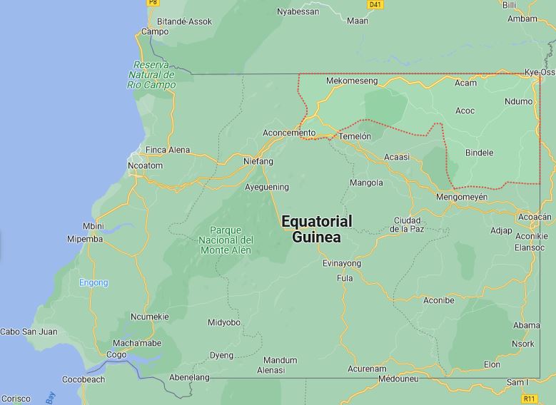 Equatorial Guinea map