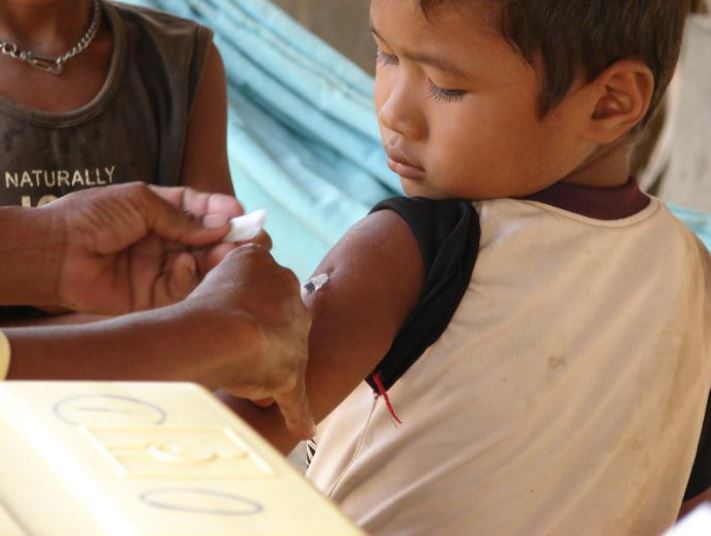Measles vaccination