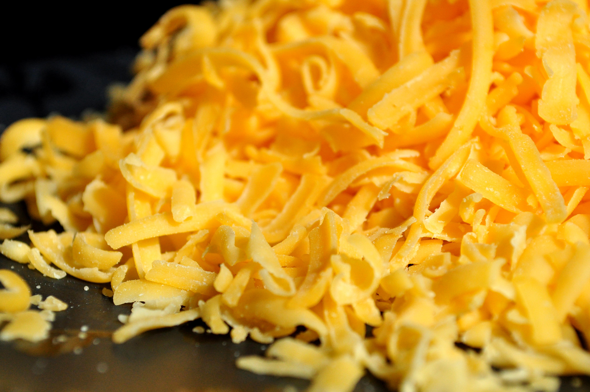 Shredded cheddar
