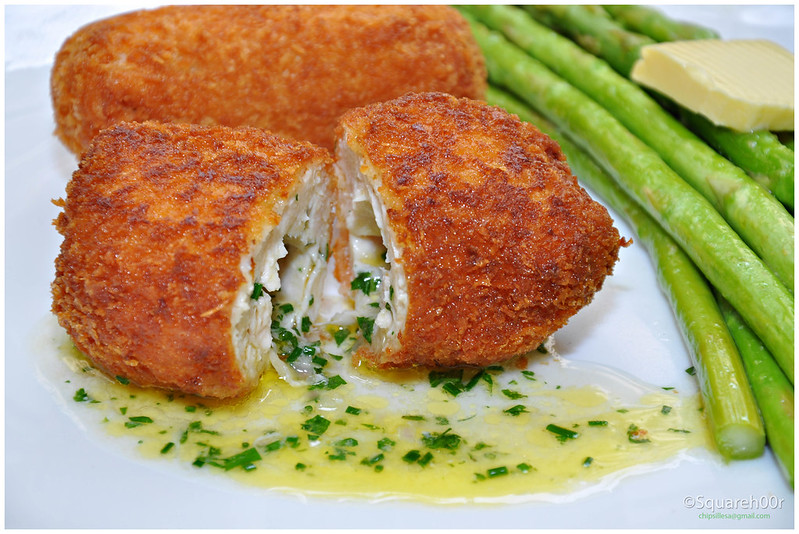 breaded stuffed chicken