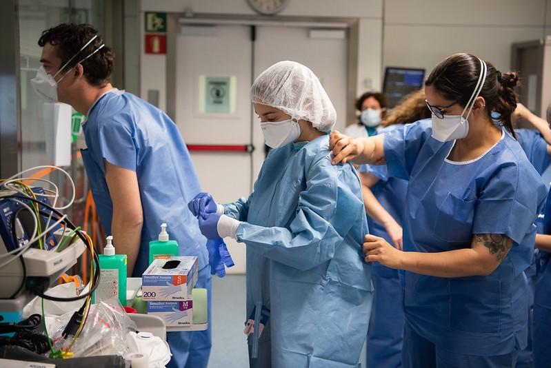 healthcare workers