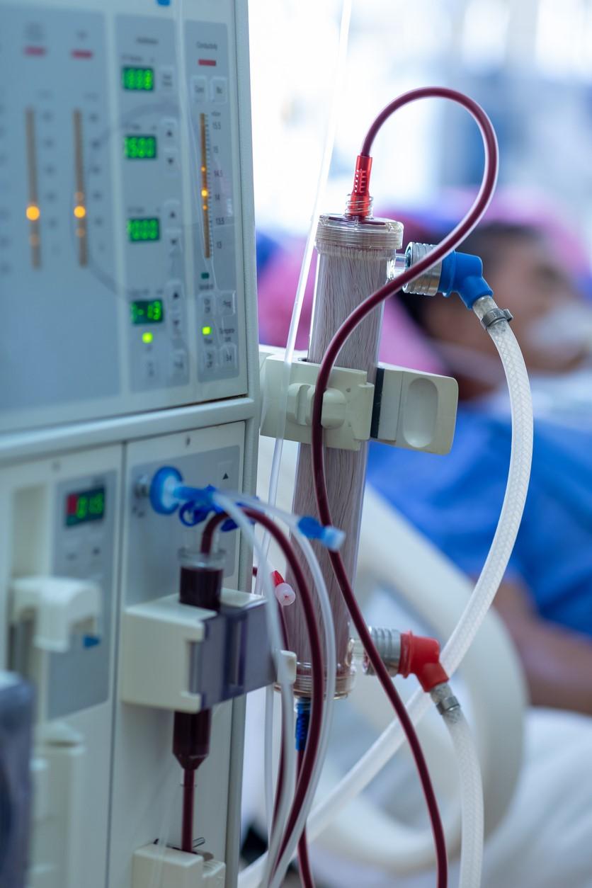 Patient on dialysis