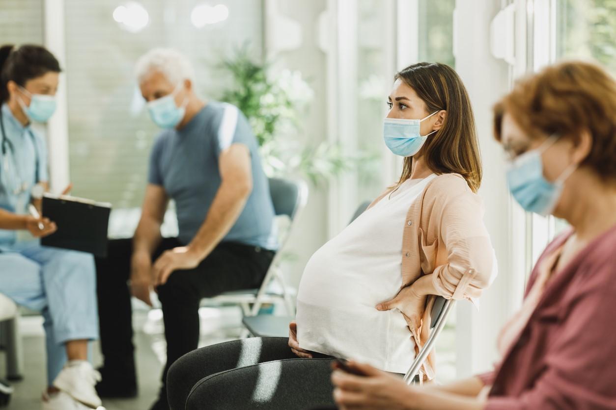 pregnant lady with mass