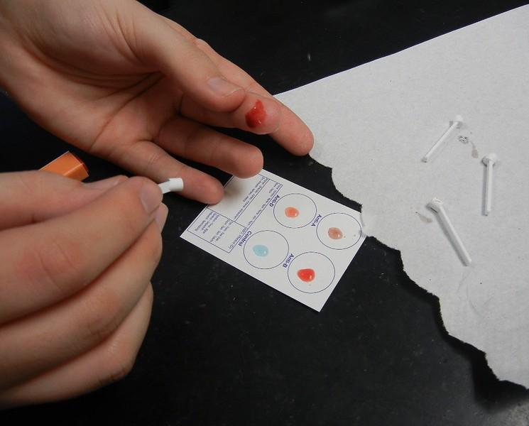 blood type testing