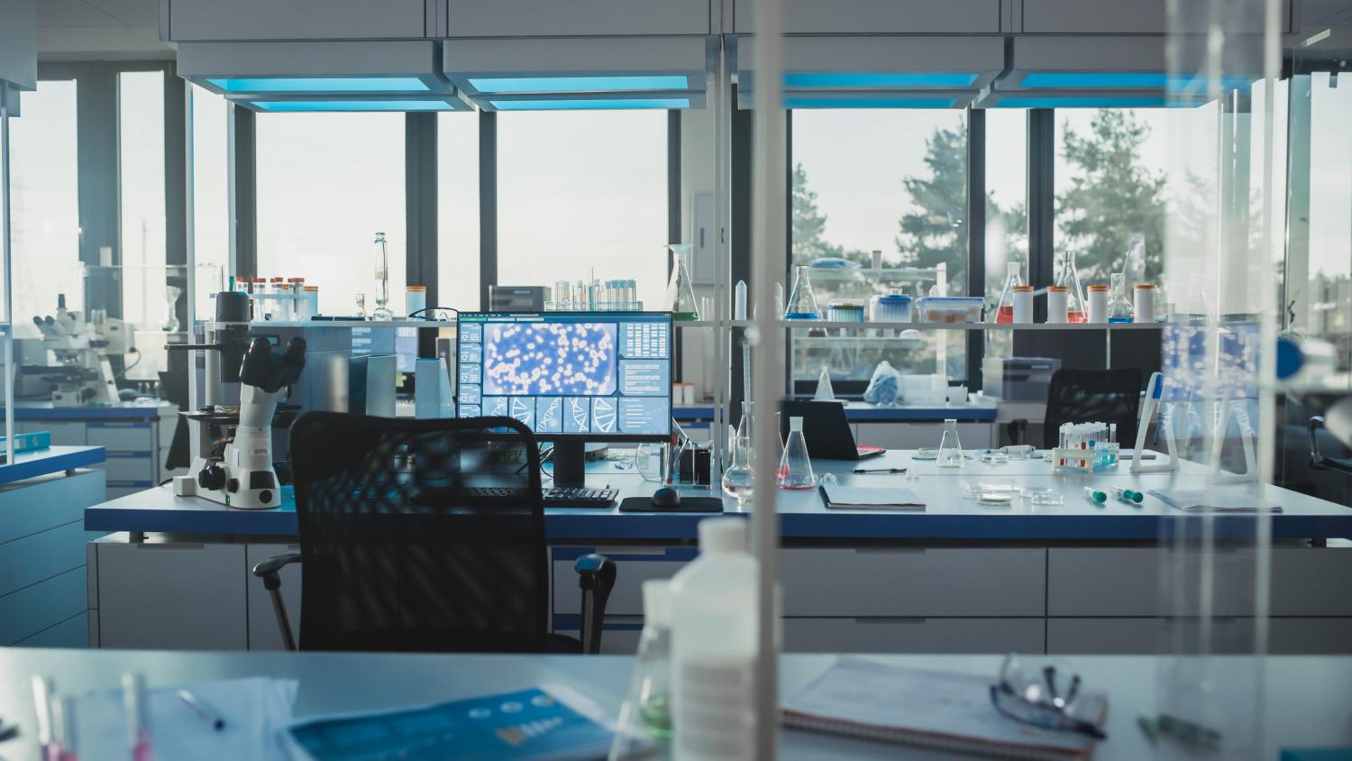 Empty lab