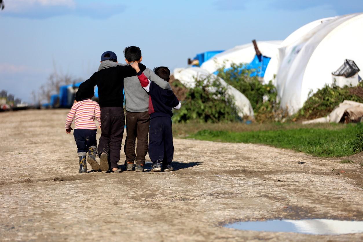Syrian refugee kids