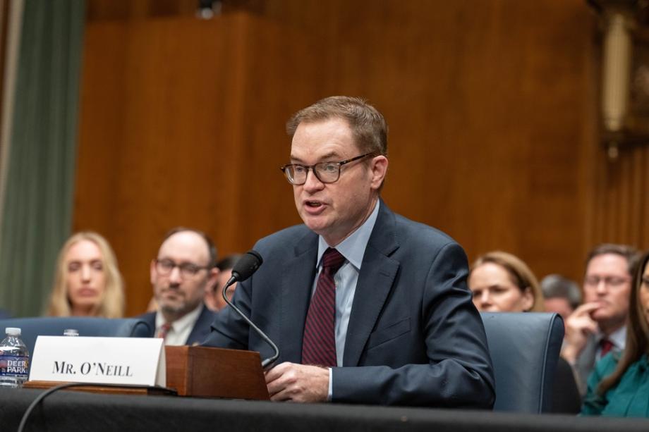 Jim O'Neill at hearing