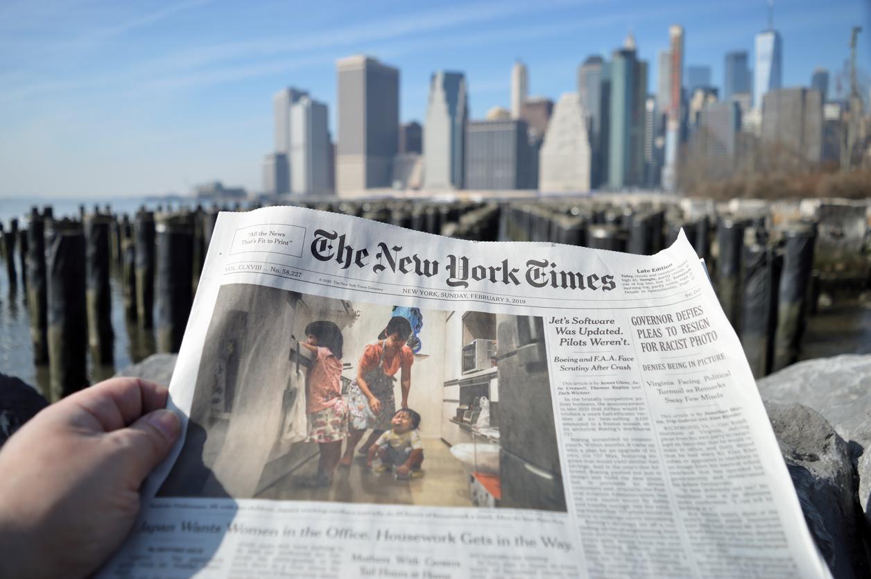 NY Times newspaper