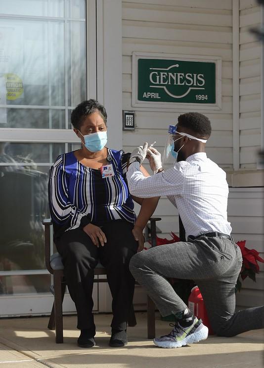 COVID vaccination outside nursing home