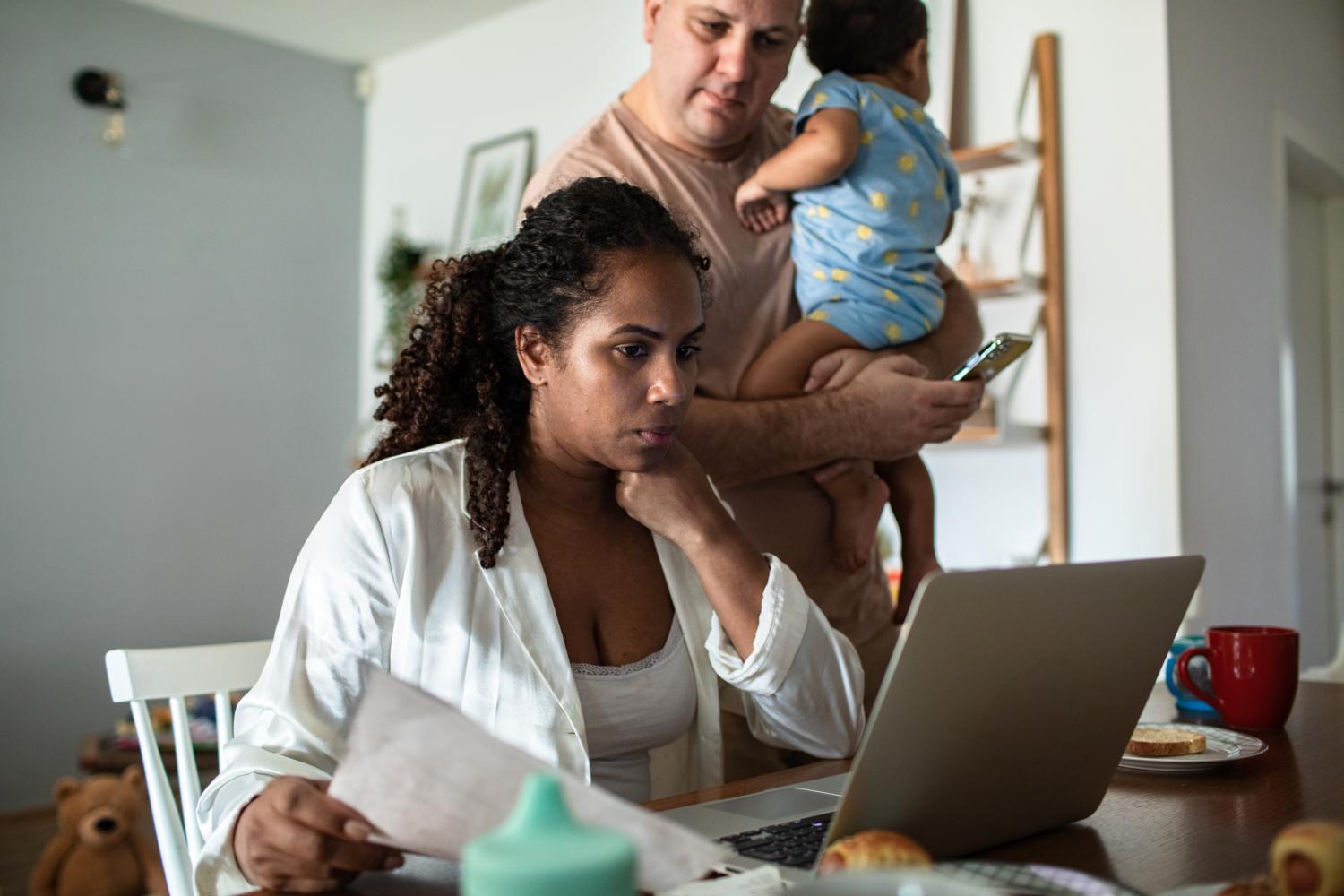 Couple worried about money