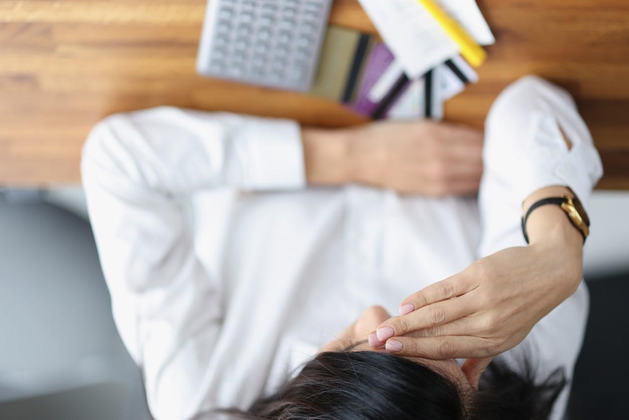 Stress over paying bills