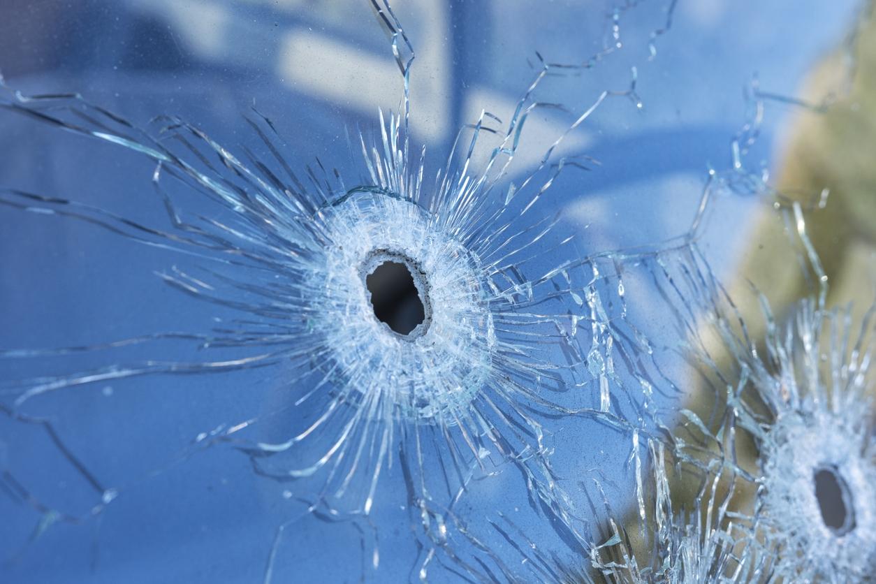 bullet hole