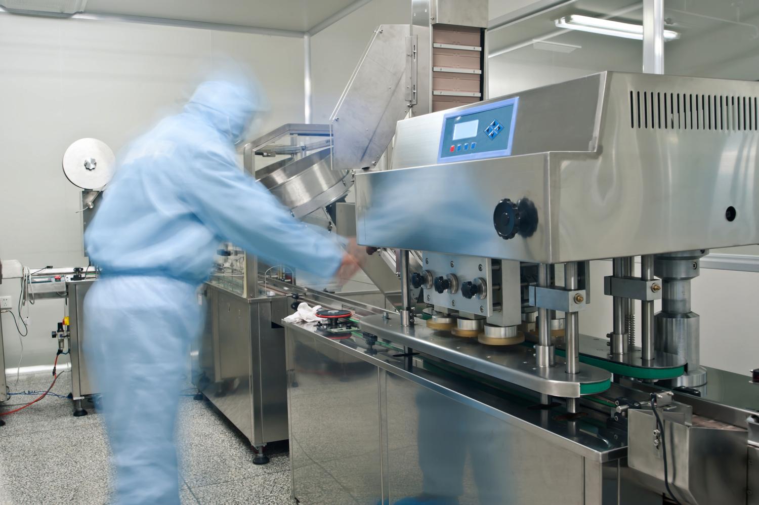Drug manufacturing in lab