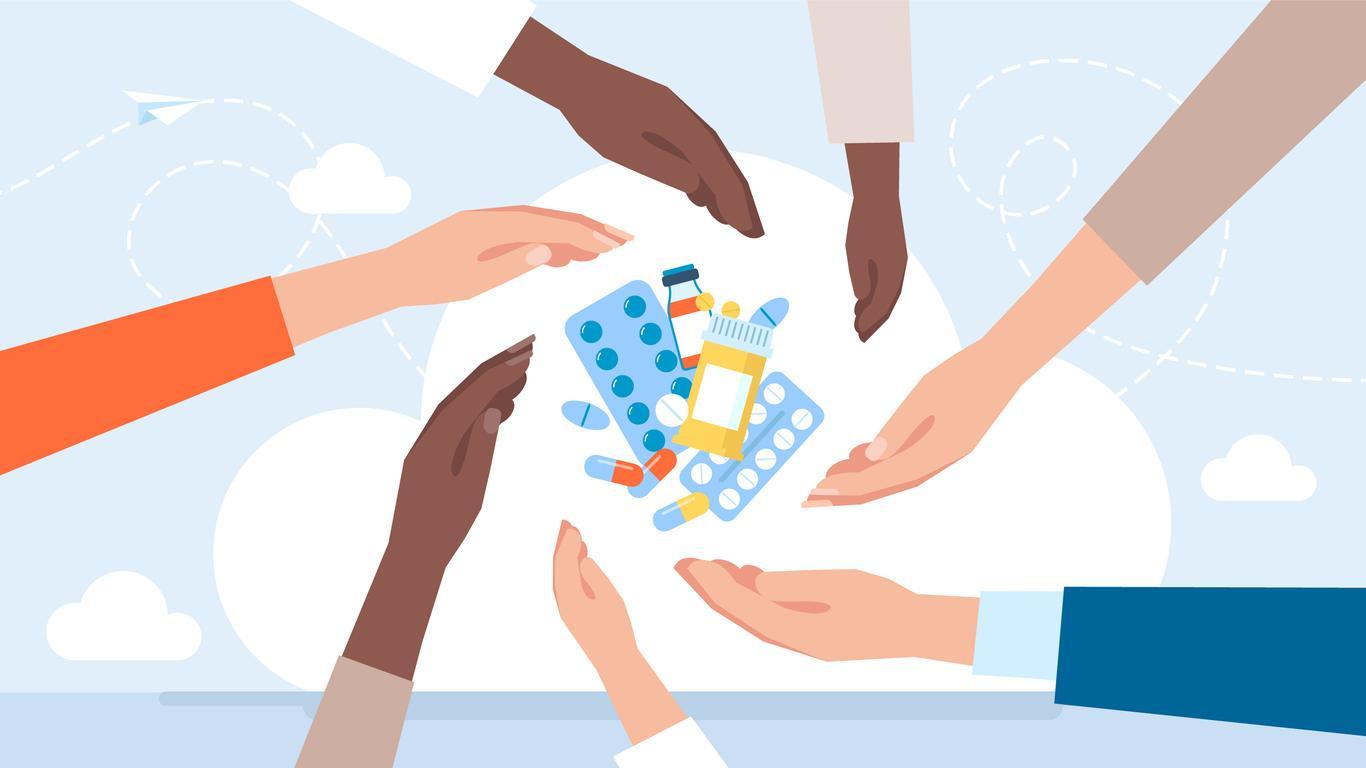 Antibiotic access illustration