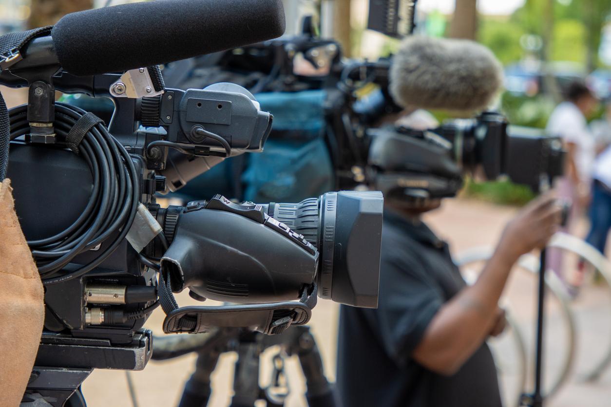 news cameras
