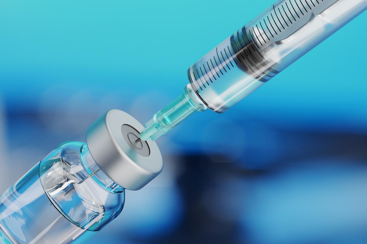 vaccine vial syringe