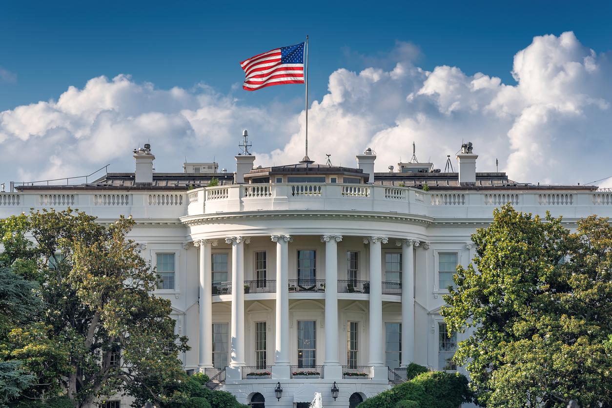 white house flag
