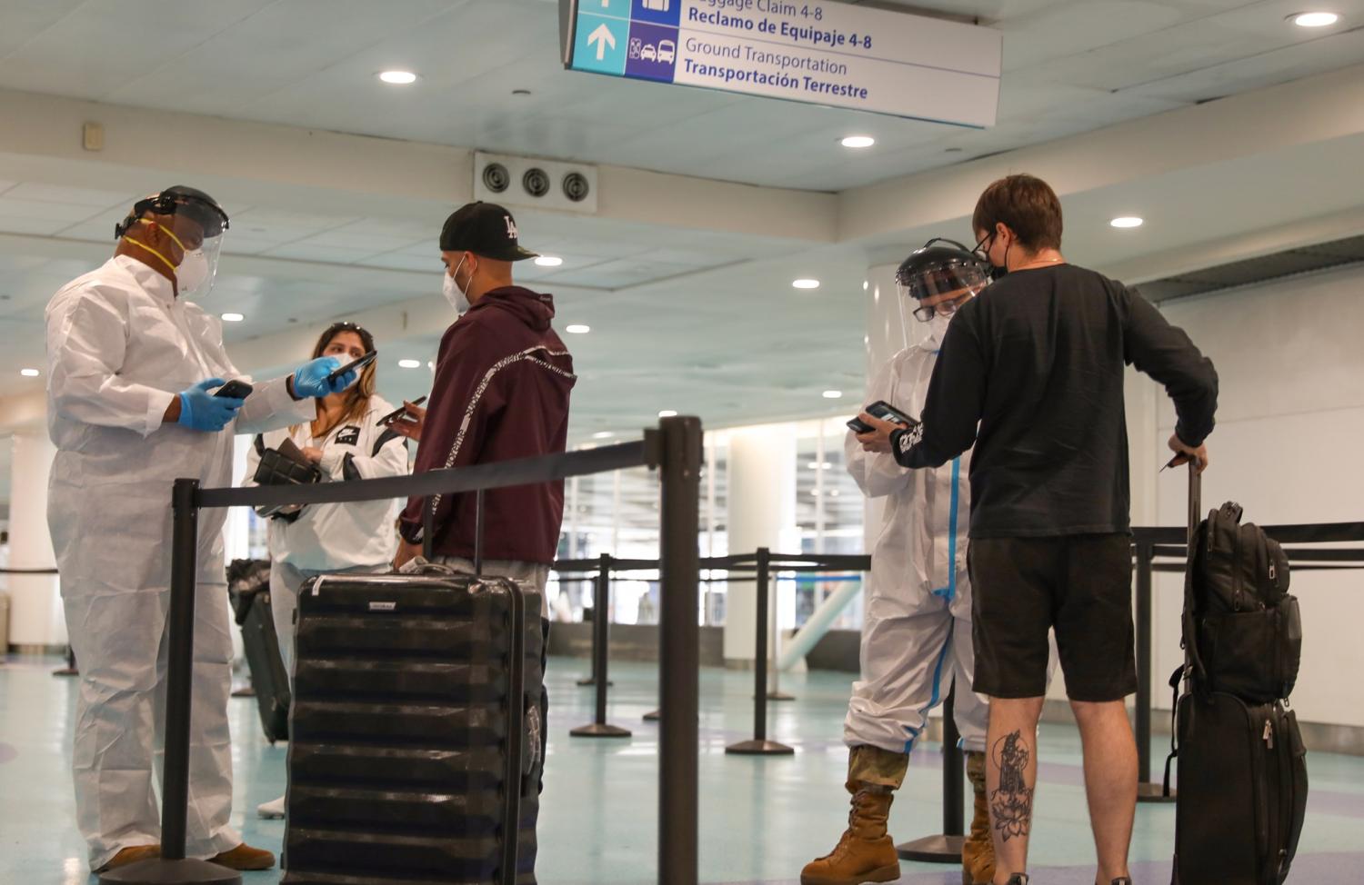 Airport COVID testing