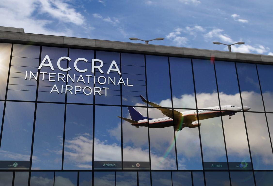International airport, Accra, Ghana