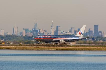 Airplane at JFK Airport