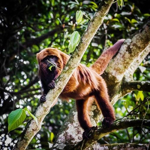 Brown monkey