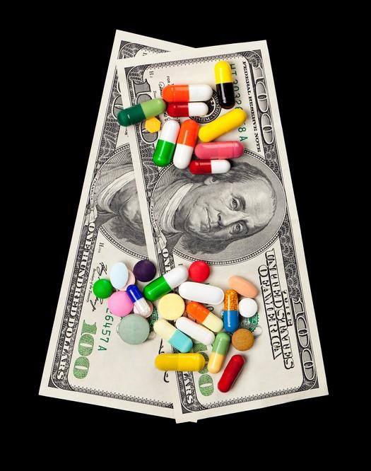 Cash and pills
