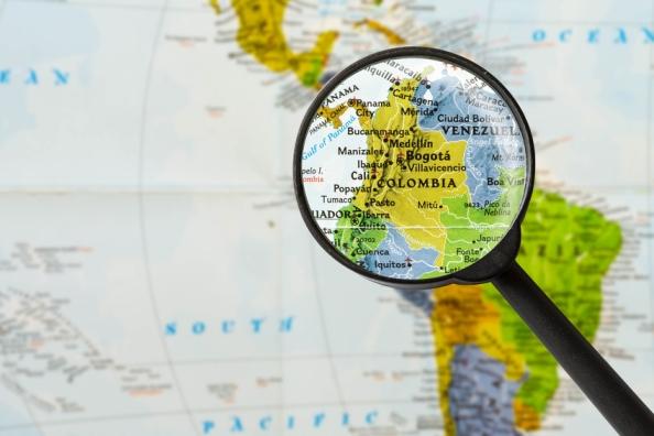 Colombia map