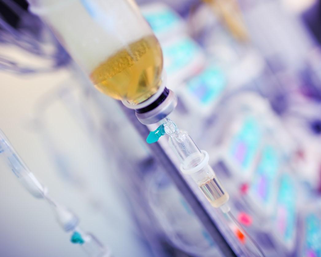 Convalescent plasma drip
