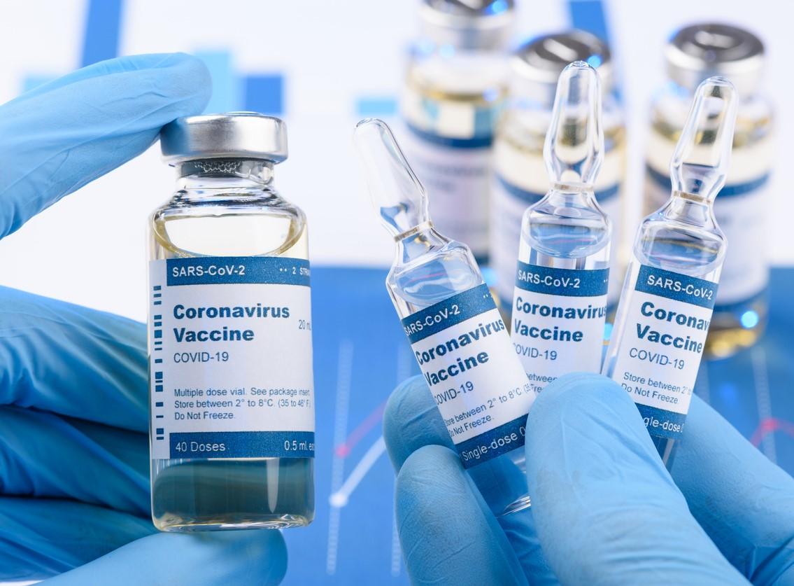 COVID vaccine vials
