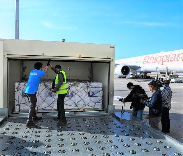COVAX shipment arrives in Ethiopia