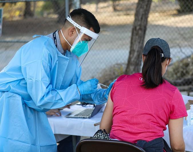 COVID-19 healthcare worker vaccination