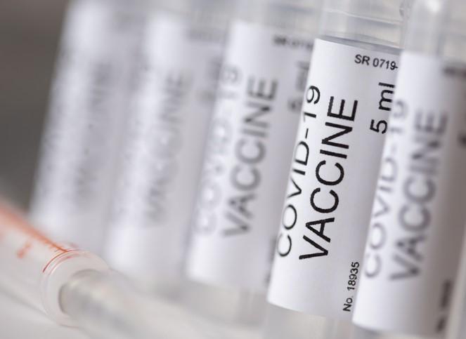 COVID-19 vaccine vials