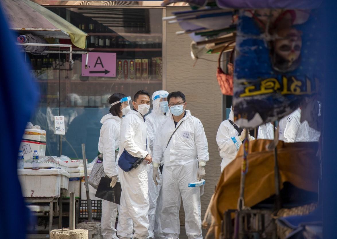 Hong Kong healthcare workers battling COVID-19