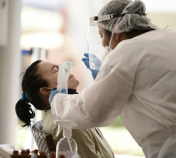 COVID swab testing