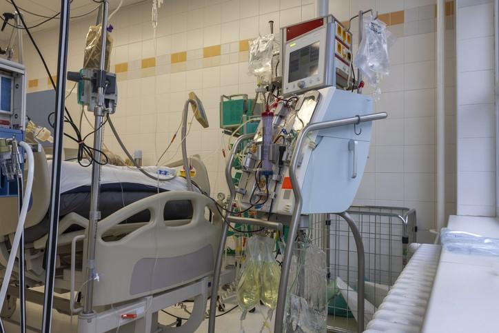 Dialysis machine in ICU